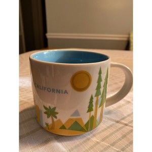 Starbucks 2017 California You Are Here Collection 14 oz Coffee Mug Cup